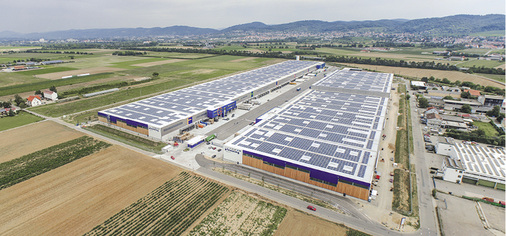 
Gewerbeanlage bei Pfenning in Heddesheim. So wird der Eigenverbrauch erhöht.
