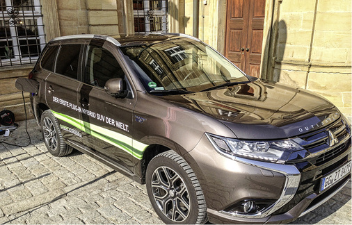 



Der Wagen ist geräumig und antriebsstark.
