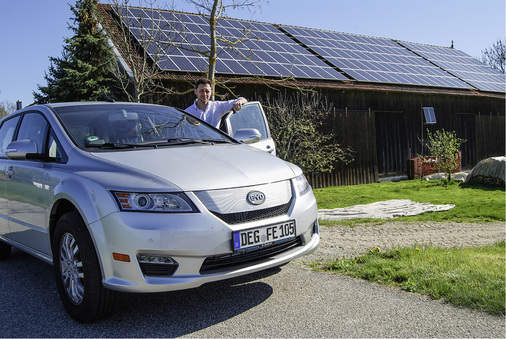 <p>
</p>

<p>
Norbert Gabriel ist bei Fenecon für die Elektrofahrzeuge verantwortlich.
</p> - © Foto: Jörg Möller

