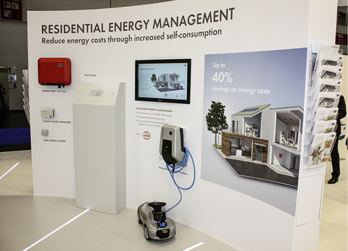 
Speicher und Elektromobilität spielten auch bei SMA eine große Rolle.
