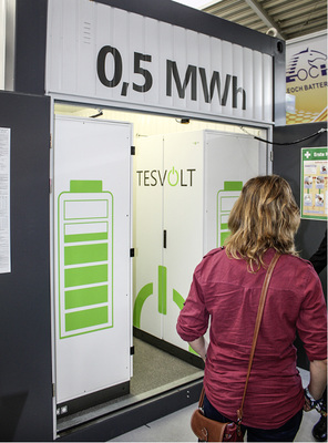 



Komplette Speicherstation für 500 Kilowattstunden.
