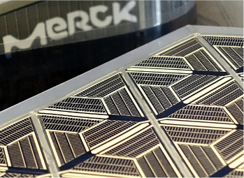 
Die OPV-Module für die Weltausstellung 2015 in Mailand wurden mit dem Material von Merck gedruckt.
