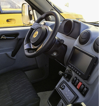 
Häufiges Ein- und Aussteigen gehört zum Geschäft. Da muss die Ergonomie stimmen.



