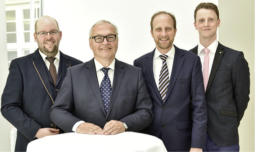 
Von links nach rechts: Tony Krönert, Karl-Heinz Stawiarski, Martin Sabel, Michael Koch.



