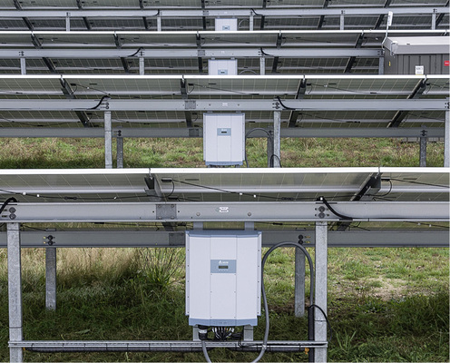 <p>
Solarpark im dänischen Vandel mit mehr als 1.000 Wechselrichtern RPI M50A.
</p>