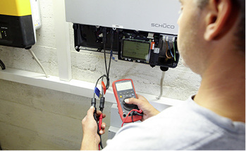 



Die Wartung der Solaranlagen bietet den Installateuren ein neues Geschäftsfeld.
