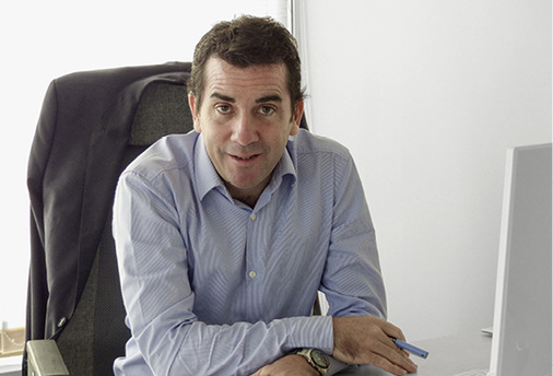 



Der Gründer von Ampere Energy, Ander Muelas, an seinem Arbeitsplatz.
