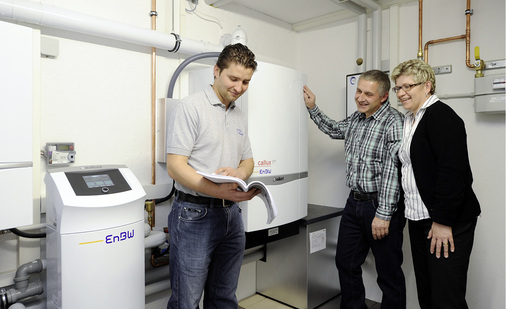 



Im Pilotprojekt Callux wurden Brennstoffzellen von 2013 bis 2016 auch in kleineren Wohn- und Immobilieneinheiten getestet.
