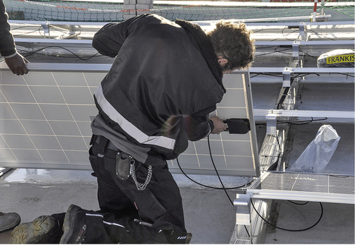 
Eigenverbrauch ist auch bei dieser Anlage geplant.
