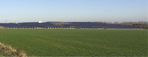 



Die Anlage auf einer stillgelegten Deponie wurde Ende letzten Jahres fertiggestellt. 
