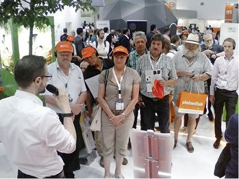 
Großer Andrang bei den Heimspeichern.
