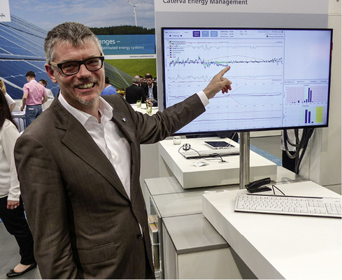 
Caterva-Chef Markus Brehler bietet 20 Jahre Freistrom zum Speicher an.
