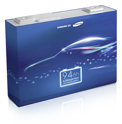 
Die prismatischen Zellen von Samsung SDI wurden speziell für die Automobilindustrie entwickelt.
