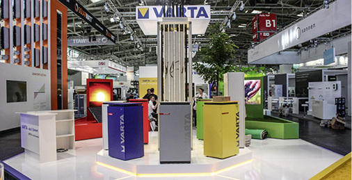 



Der Messestand zur Intersolar im vergangenen Jahr. 
