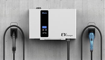 



Ladestation von Delta Energy, als Wallbox ausgeführt: Damit lassen sich alle gängigen E-Autos betanken.
