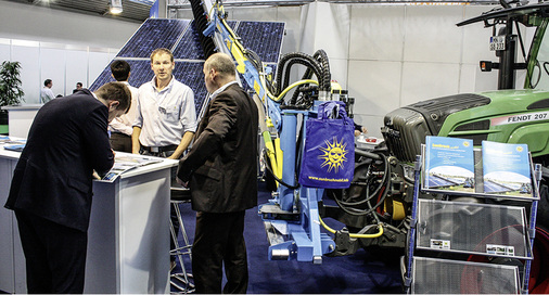



Am Messestand von Sunbrush mobil rotierten die Bürsten – ein echter Hingucker.
