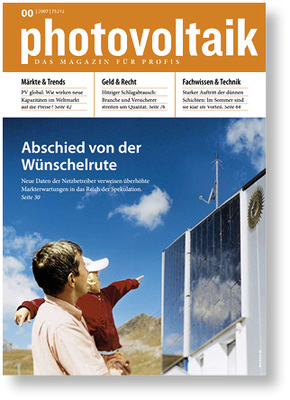<p>
Erste Ausgabe zur Intersolar, damals noch in Freiburg im Breisgau.
</p>
