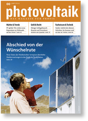
Erste Ausgabe zur Intersolar, damals noch in Freiburg im Breisgau.
