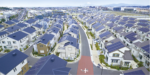 
Fujisawa Sustainable Smart Town in Japan.



