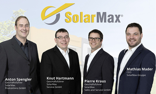 <p>
</p>

<p>
Die Geschäftsführer der SolarMax-Gruppe.
</p> - © Foto: SolarMax

