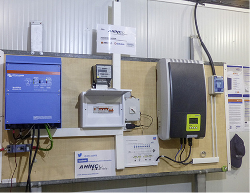 



Das System beinhaltet den Piko-Solarwechselrichter von Kostal.
