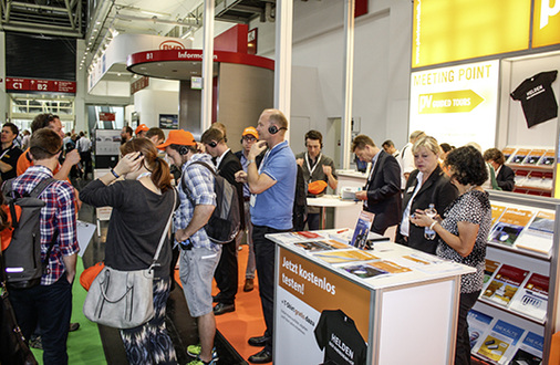 



Auch 2018 erwarten wir wieder sehr regen Andrang an unserem Messestand.
