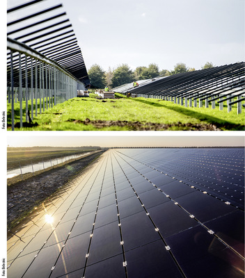 
Belectric zeichnete als EPC verantwortlich für den 14-Megawatt-Solarpark in Emmen.
