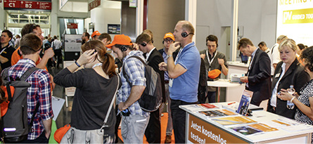 



Auch 2018 erwarten wir wieder sehr regen Andrang an unserem Messestand.
