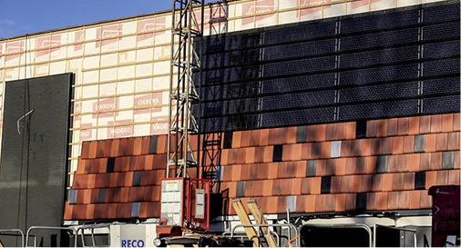 



Solarfassade in Alkmaar im Norden der Niederlande.
