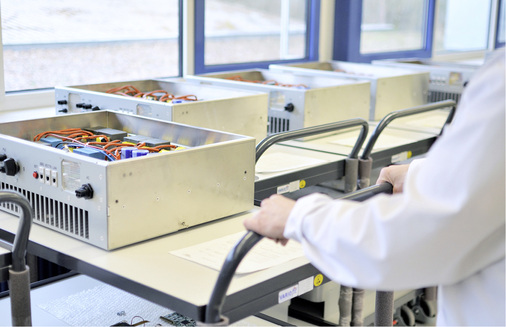 



Die Fertigung der Centurio-Hybridwechselrichter in Konstanz ist angelaufen.
