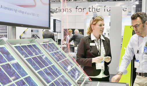 <p>
Die Messe in München bietet Gelegenheit zum persönlichen Austausch und einen Überblick über die Novitäten der Branche.
</p>

<p>
</p> - © Foto: Solar Promotion

