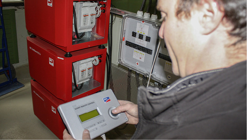 



Bei der Anlage im Gentner Verlag läuft der IBC-Speicher über den Home Manager von SMA.
