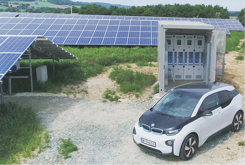 <p>
</p>

<p>
Zunehmend spielt die Elektromobilität eine Rolle, um den Sonnenstrom sinnvoll zu nutzen.
</p> - © Foto: Kaco New Energy

