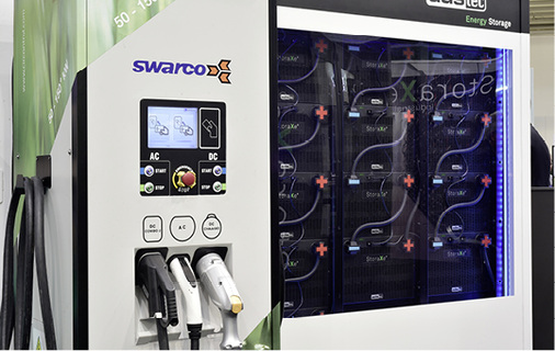 
Gewerbespeicher bieten als Strompuffer hohe Ladeleistungen an.



