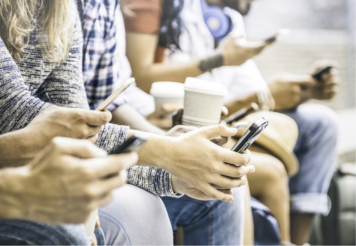 


Für viele Menschen ist der Daumen mittlerweile das wichtigste Kommunikationsorgan.
