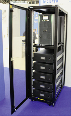 



Modular erweiterbarer Speicherschrank von Eaton, leicht an die konkrete Anwendung anpassbar. 
