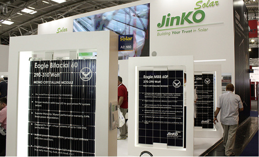 



Mehrere spannende Neuheiten präsentierte Jinko.
