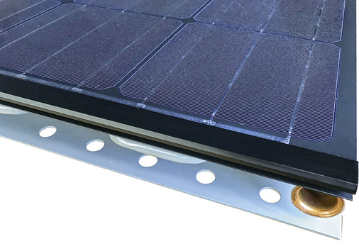 



Aufbau des PVT-Kollektors Solink, der von Consolar und Partnern entwickelt wurde.
