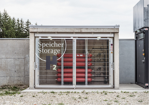 <p>
</p>

<p>
Der Speicher in Thalheim fasst 500 Kilowattstunden Energie, ist aber leicht erweiterbar.
</p> - © Foto: Fronius

