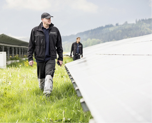 <p>
</p>

<p>
Nach Schätzung von Branchenkennern dürfte der Zubau in diesem Jahr rund drei Gigawatt erreichen.
</p> - © Foto: Goldbeck Solar

