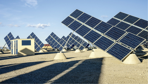 



Nachgeführte Modultische werden bisher vor allen in Regionen mit hoher Einstrahlung genutzt, um die Erträge zu steigern.
