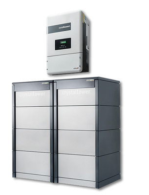 



Das Speichersystem Crystal Tower ist modular angelegt und lässt sich für höhere Leistungen in gewerblichen Anwendungen nutzen.
