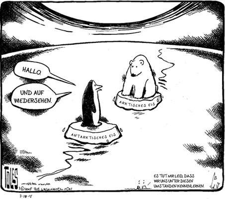 <p>
</p> - © Cartoon: Entnommen aus „Der Tollhauseffekt“ (2018), 2016 Michael E. Mann 
and Tom Toles, All rights reserved

