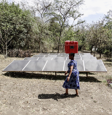 <p>
</p>

<p>
Mikronetze mit Solarstrom und Batteriespeicher sind in Afrika gefragt.
</p> - © Foto: Power Blox

