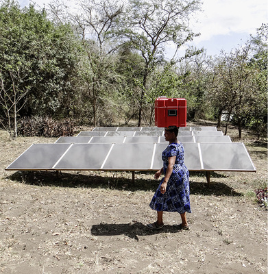 



Mikronetze mit Solarstrom und Batteriespeicher sind in Afrika gefragt.
