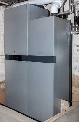 



Brennstoffzellen-Heizgerät von Viessmann.
