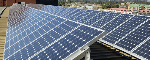 
Das Gebäude der Zukunft wird von vorn herein mit einer Solaranlage gebaut.



