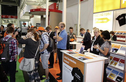 
Auch im Mai 2019 erwarten wir wieder sehr regen Andrang an unserem Messestand.



