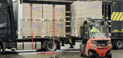 <p>
Anlieferung der Pakete im neuen Logistikzentrum in Leipzig.
</p>

<p>
</p> - © Foto: S. Dietrich/Senec

