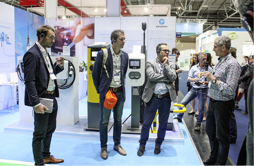 



Das Angebot der Berliner Firma Parkstrom traf auf großes Interesse.
